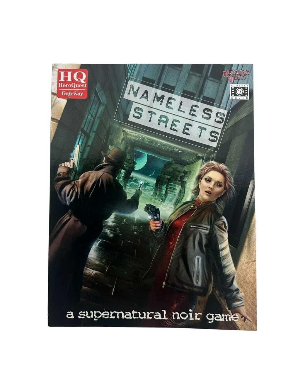 Cubicle7 RPG Nameless Streets - A Supernatural Noir Game EX
